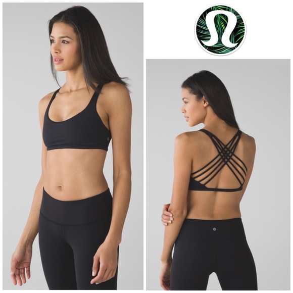 lululemon athletica Other - Lululemon Free To Be Bra (Wild) in Black